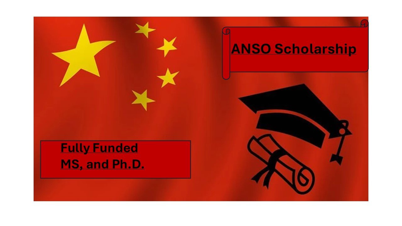 ANSO scholarship in China