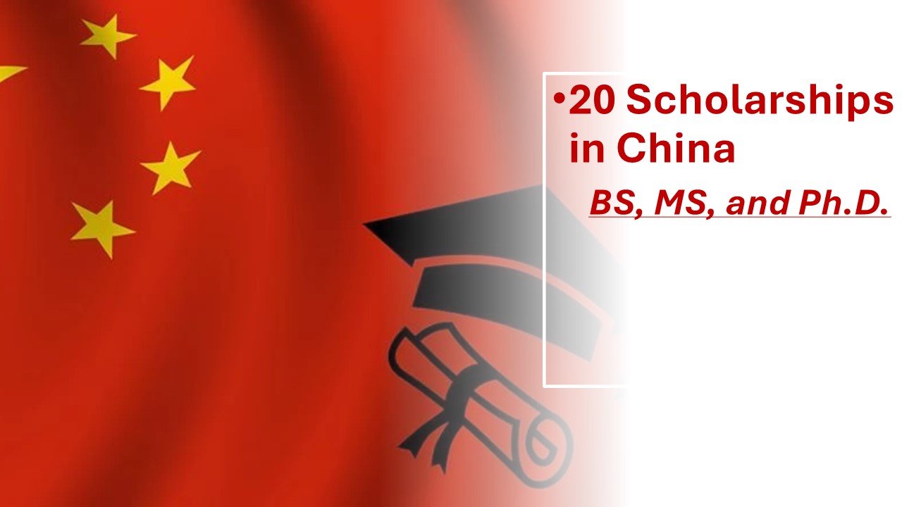 20 scholarships in China